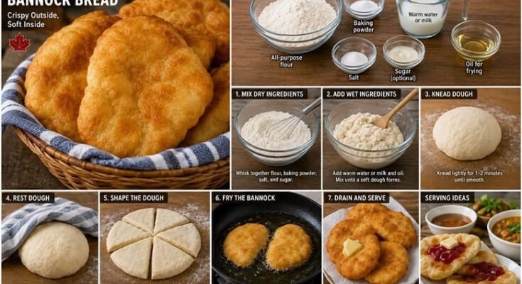 Fried Bannock Bread Recipe