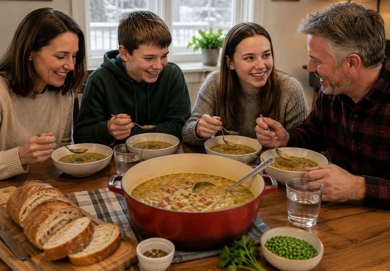 Pea Soup with Smoked Ham