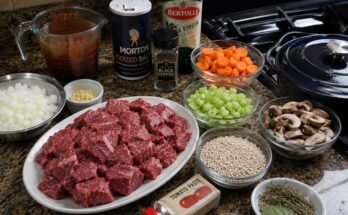 Rustic Beef & Barley Stew Recipe